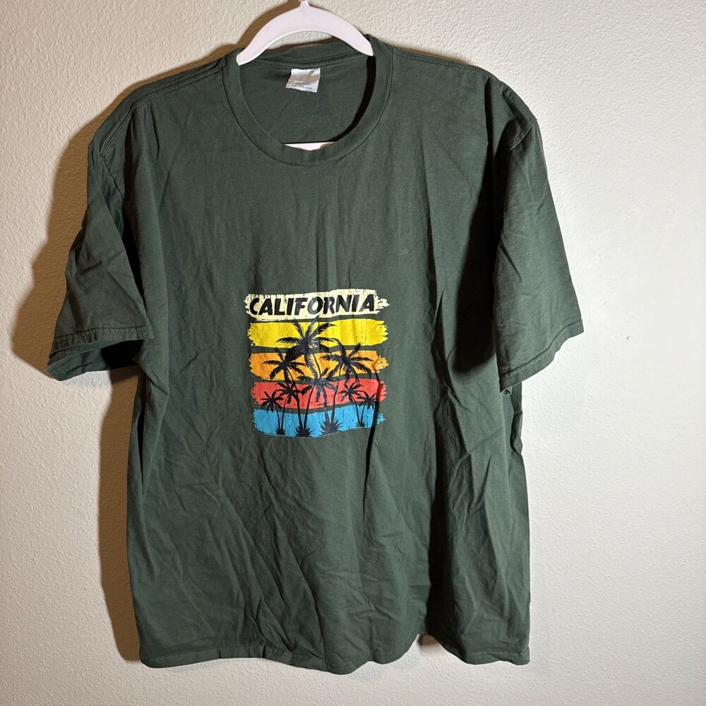 Unbranded Men’s T-Shirt Green California